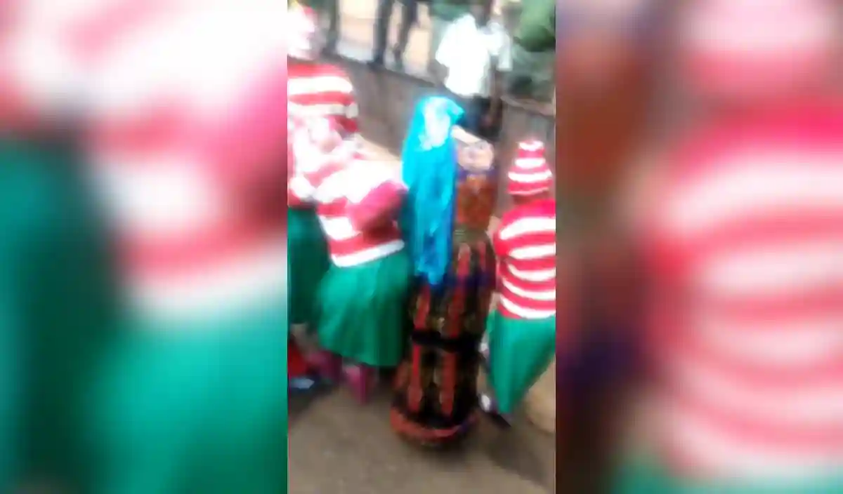 WATCH: Marry Chiwenga Hides Her Face As She's Led To Remand Prison