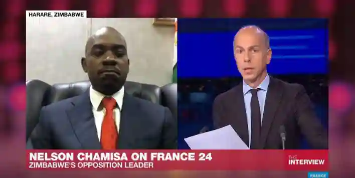 WATCH: Nelson Chamisa's Interview With France24