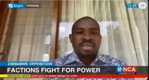 WATCH: Neslon Chamisa Speaks To eNCA About Parly Recalling MDC Alliance MPs