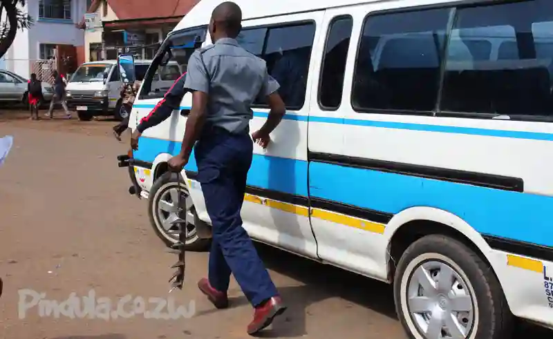 WATCH: People Injured As Kombi Veers Off Road After Police Threw Spike