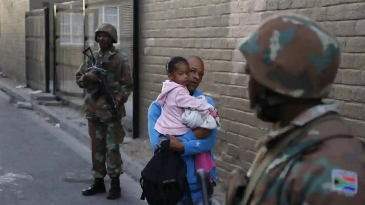 WATCH: "SA 21-Day Lock Down," Armed Security Forces In Door-To Door Campaign