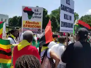 WATCH: Scenes From The Anti-Sanctions March - First Lady Dance