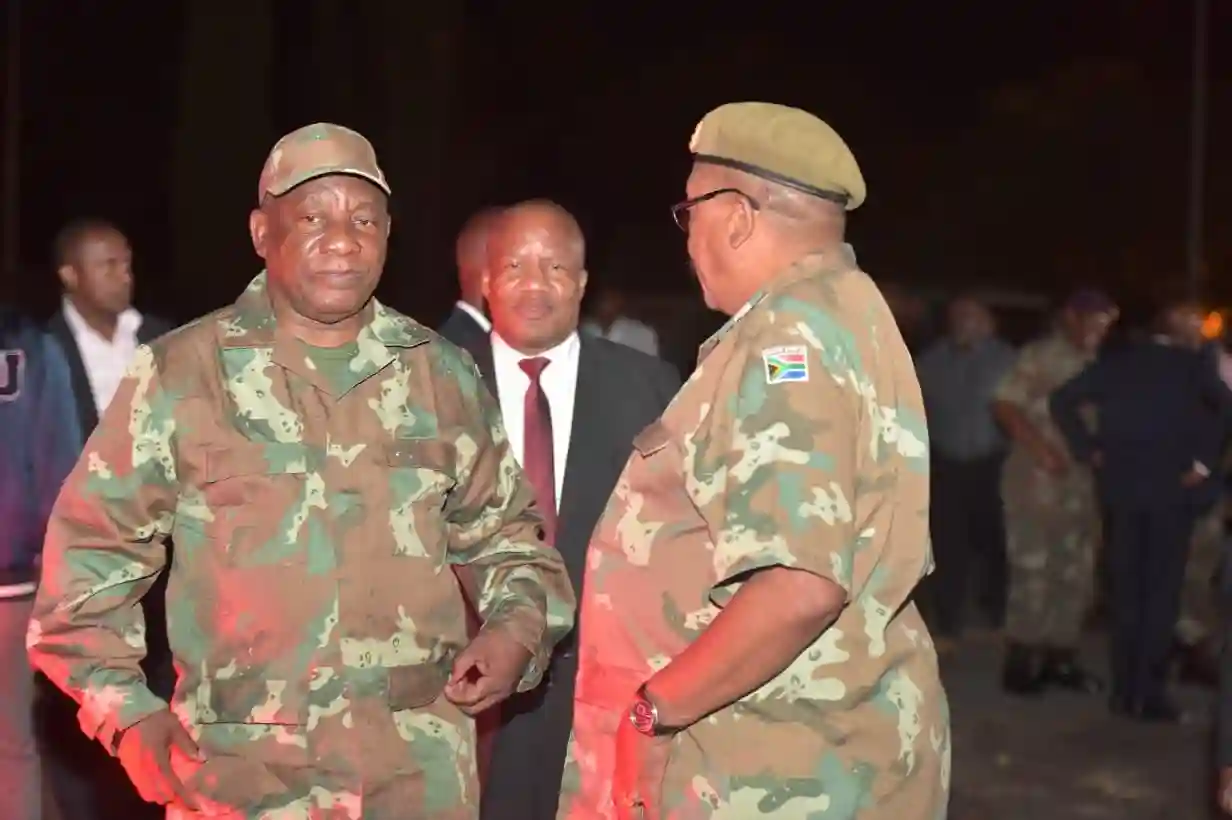 WATCH: South African Soldiers Maltreat Lockdown Defiants