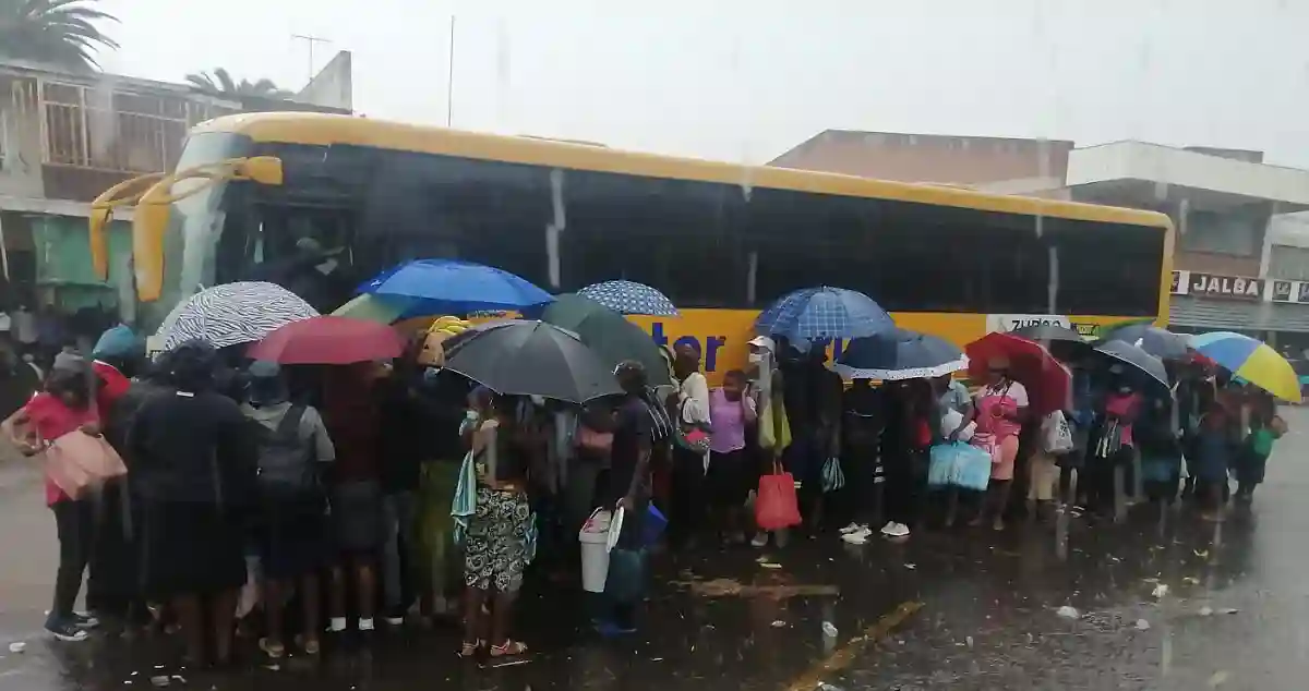 WATCH: Students, Residents Soaked By Rains At Terminus
