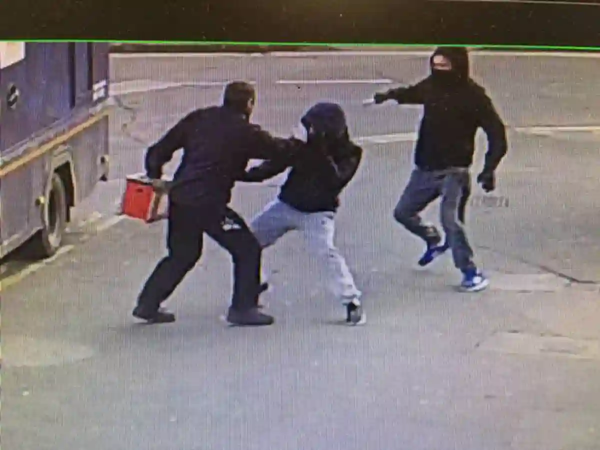 WATCH: Thieves Attack Man Trying To Stop Them