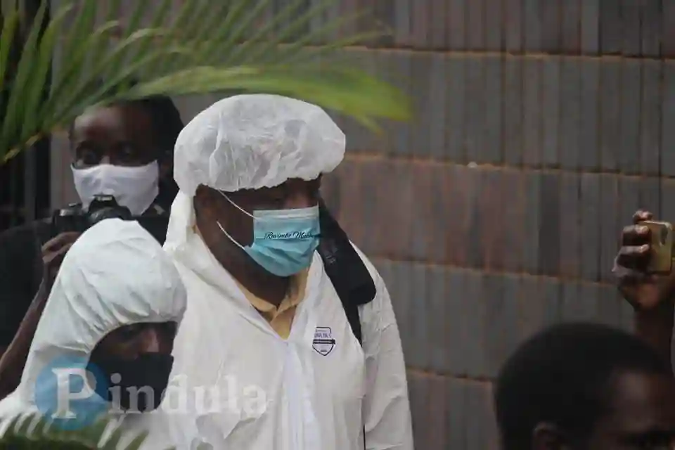 WATCH: This Is Political Persecution - As PPE Clad Hopewell Is Taken To Court
