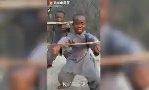 WATCH: Video Of African Children Crying While Chanting Chinese Praise Songs In Training
