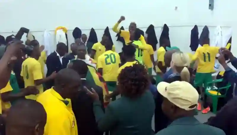 WATCH: Warriors Celebrate Afcon 2019 Qualifier Victory Over Congo