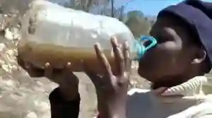 WATCH: Water Crisis As People Drink Contaminated Water In Rural Zimbabwe