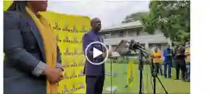 WATCH: We Won Despite Rigging - CCC Leader Chamisa
