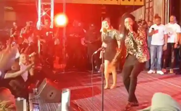 WATCH: Winky D and Gemma Perform MuGarden Live At Patoranking Show