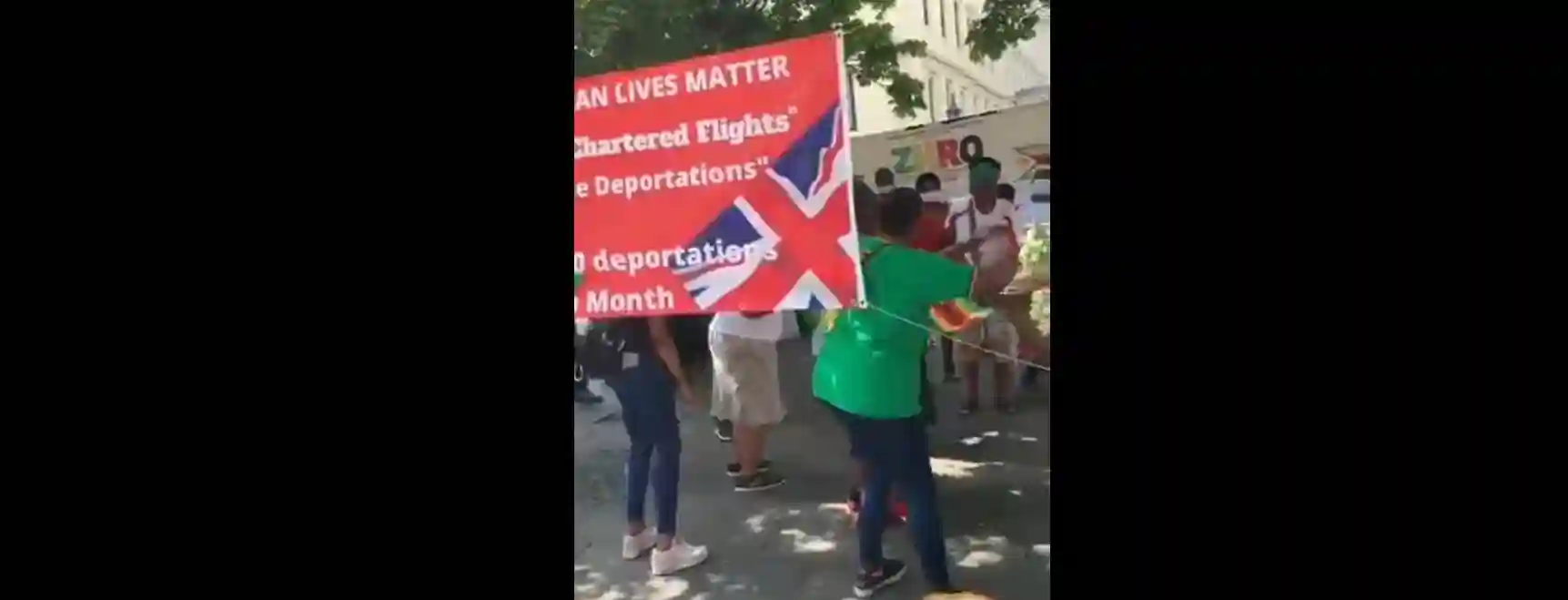 WATCH: Zimbabweans Demonstrate Against Deportation From UK