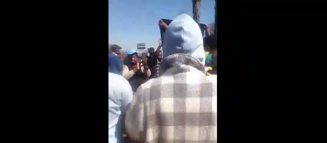 WATCH: Zimbabweans Demonstrate In Cape Town, South Africa