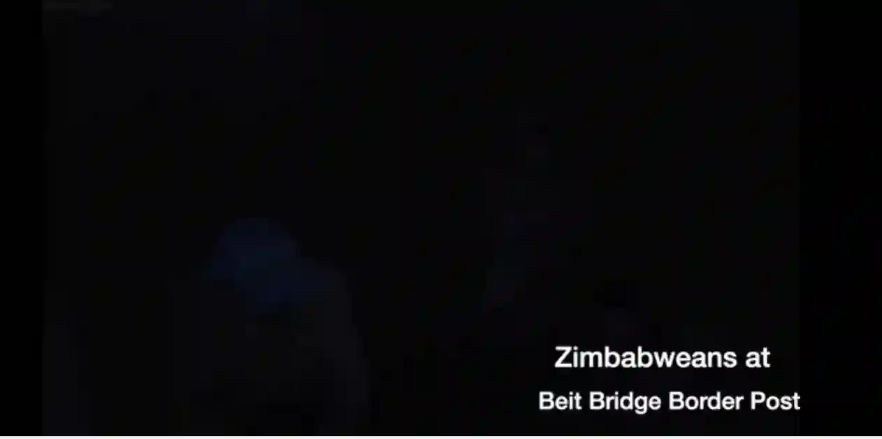 WATCH: Zimbabweans Returning From South Africa Stranded At Beitbridge Border Post