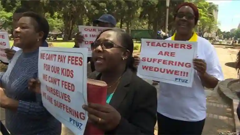 What We Got Is Not A Real Salary Increase - Teachers