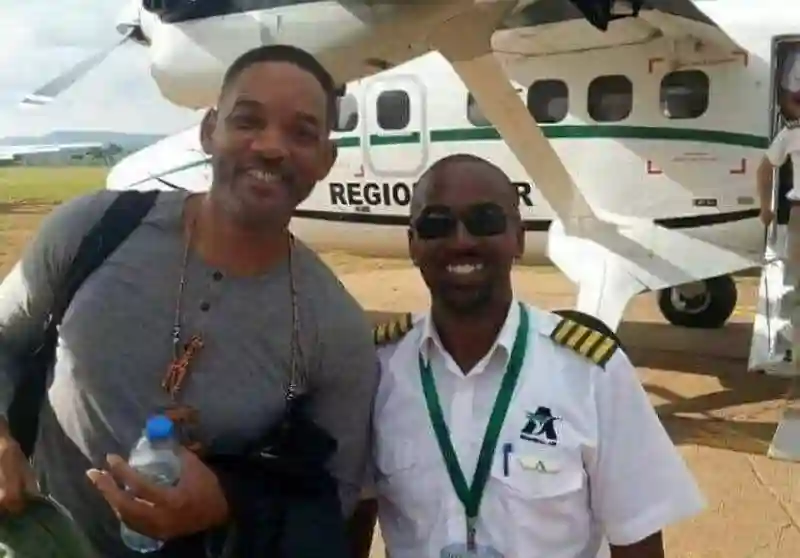 Will Smith in Zambia to tour Victoria Falls Power Station and star in advert