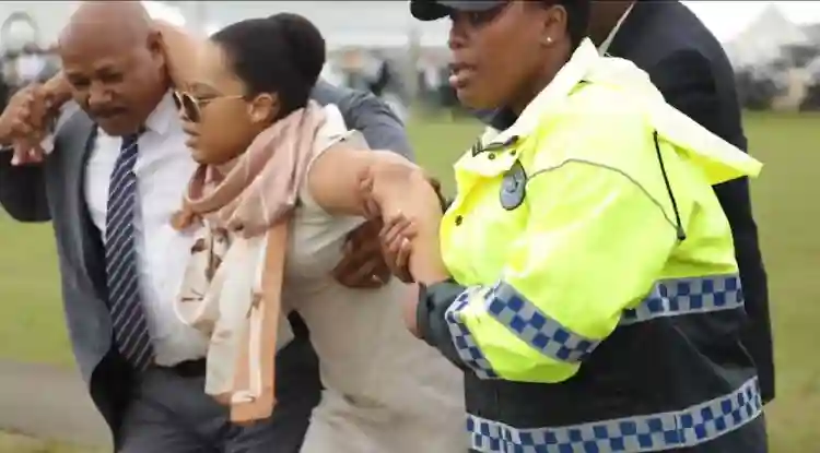 Woman Arrested For Rushing Ramaphosa And King Misuzulu At Shaka Statue Unveiling