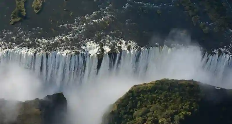 Zambezi River Records Increased Flows At Victoria Falls