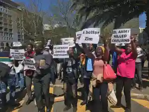 ZANU PF, MDC & ZAPU Clash In Cape Town