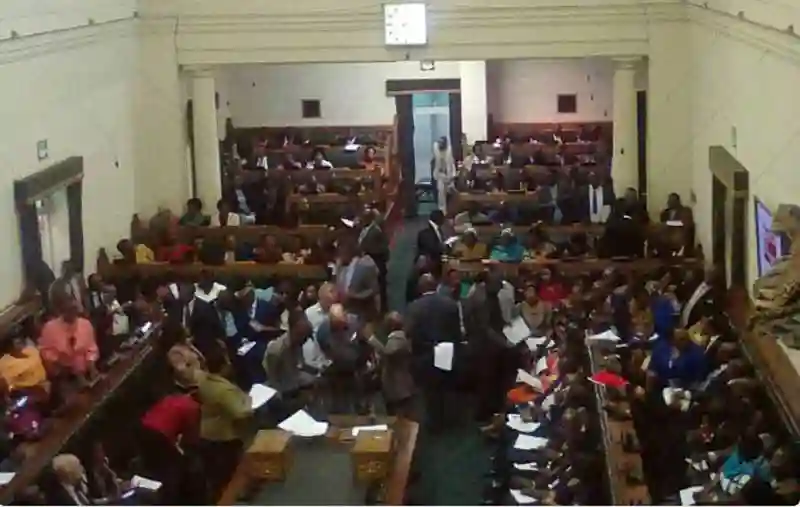 ZANU PF MP Collapses In Parliament & Rushed To Hospital