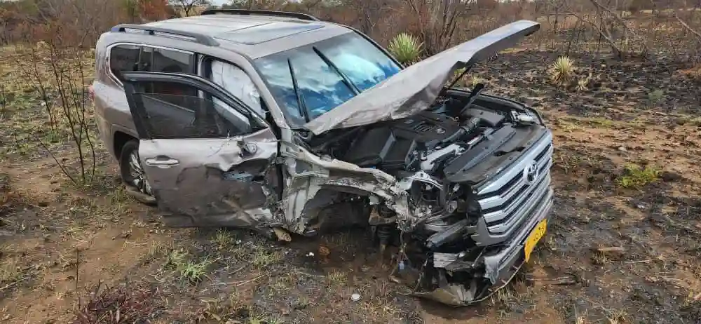 ZEC Chairperson Priscilla Chigumba Escapes Injury In Horror Crash