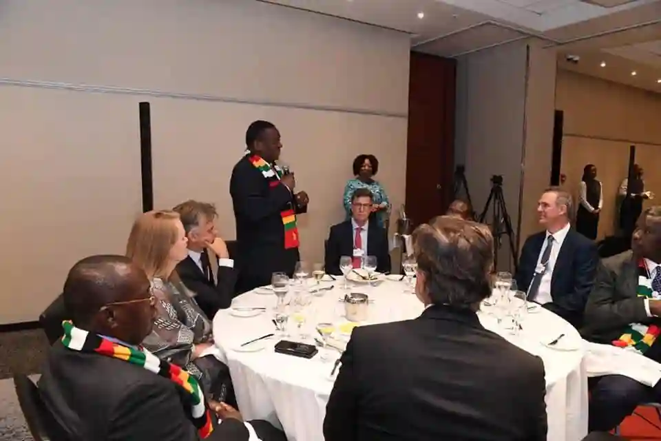 Zim Fact Refutes ED, Tagwirei In New York Pictures