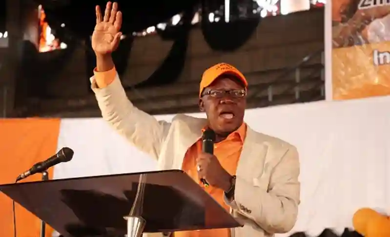 ZRP Confirms Custody Of Tendai Biti, Say He Is Being Charged With Public Violence, False Declaration Of Results